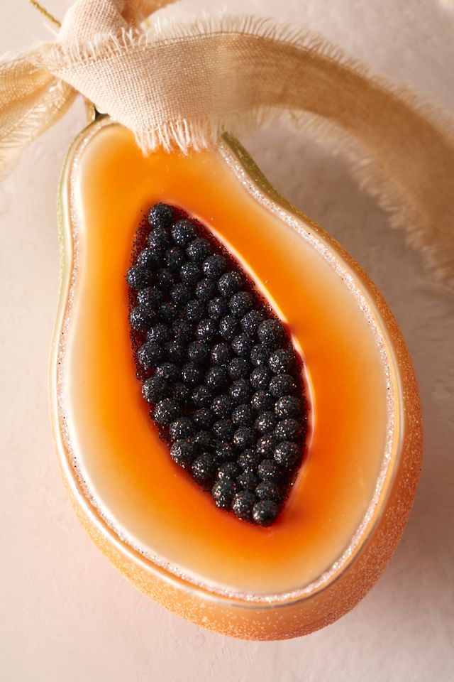 Papaya Ornament #1