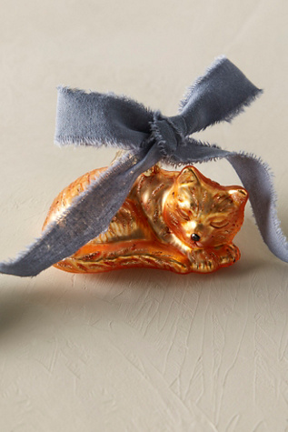 Sleeping Fox Ornament