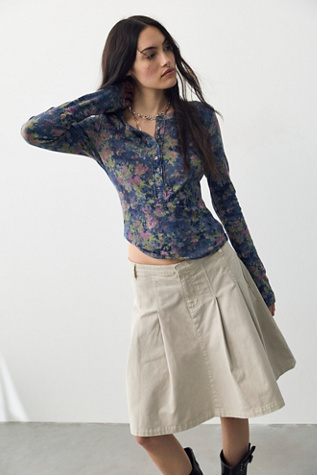 Jamie Printed Henley