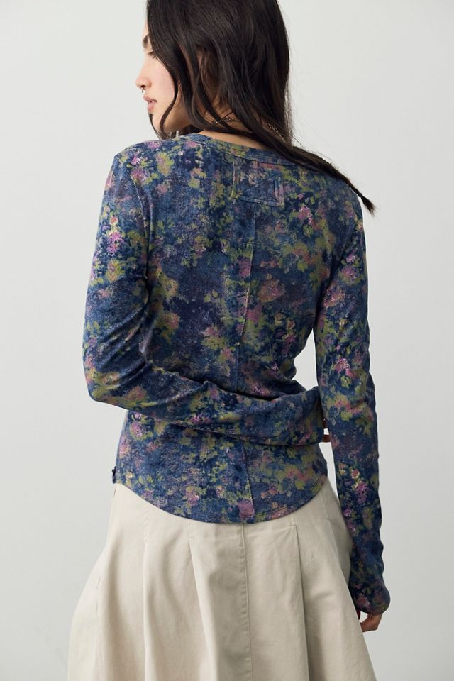 Jamie Printed Henley #1
