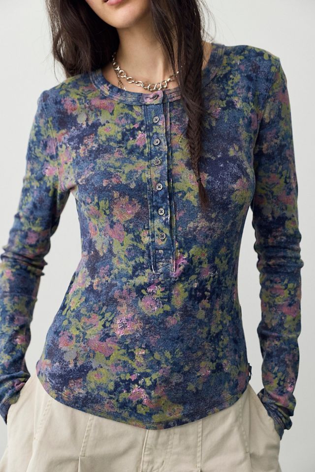 Jamie Printed Henley #2