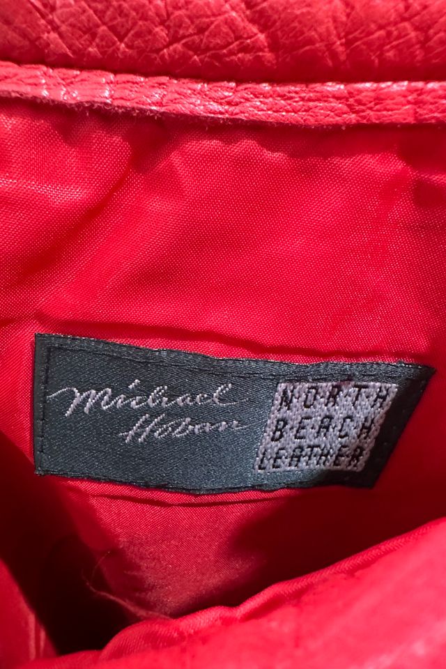 Michael Hoban Red Leather Pants Selected by The Curatorial Dept. #3