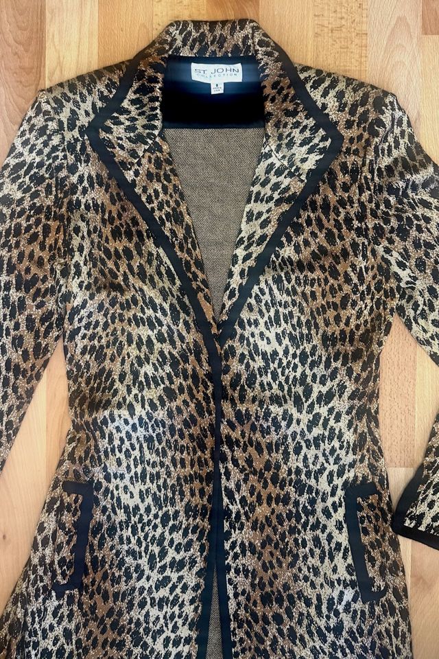 Animal Printed Knit Sweater Coat Selected by Picky Jane #3