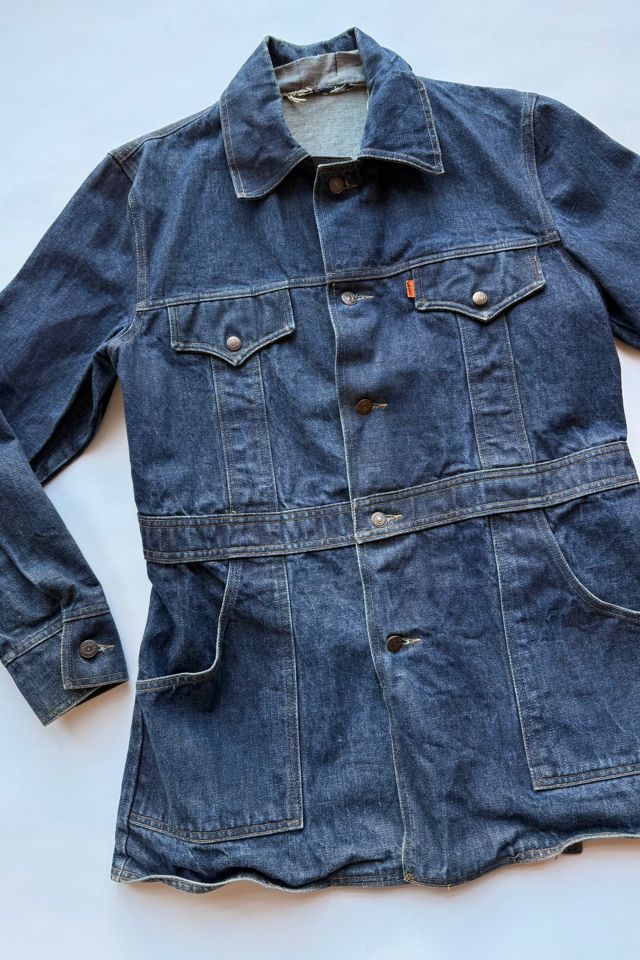 Dark Denim Levi's Chore Jacket Selected by Wax Plant #1