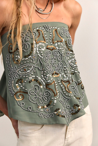 Julia Embellished Tube Top