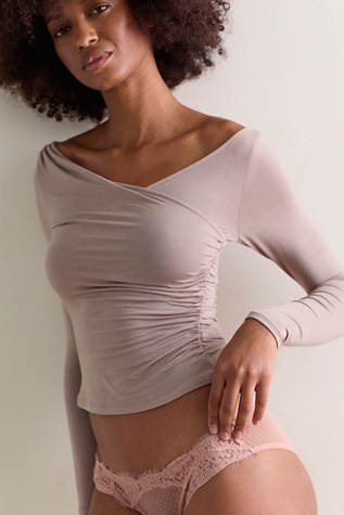 Haut à manches longues superposable That's a Wrap