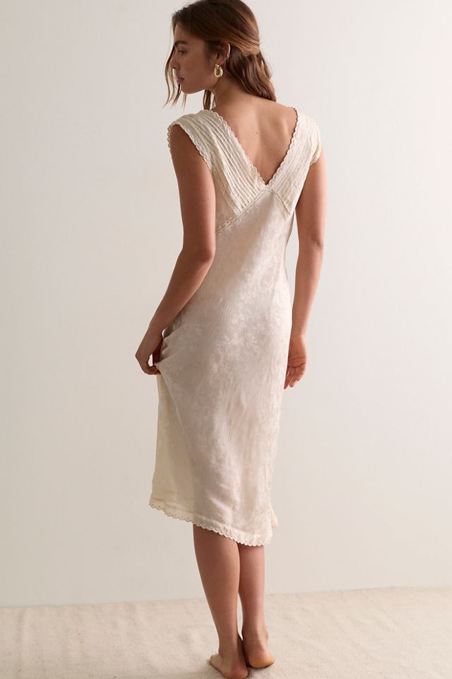 Me With You Satin Midi Slip Dress #2