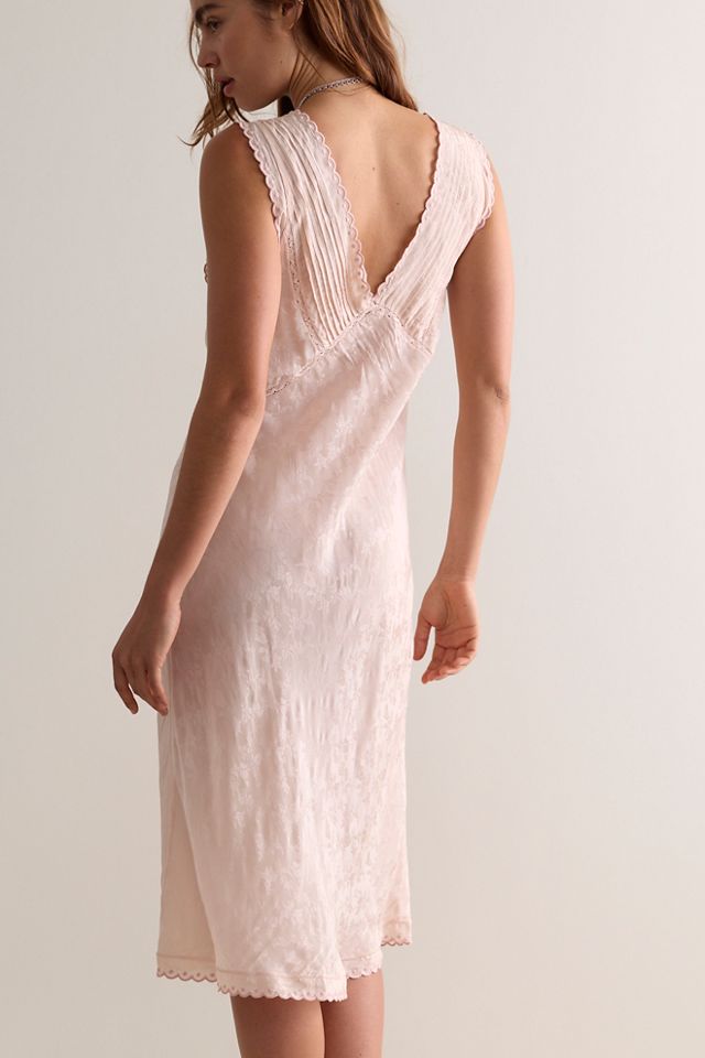 Me With You Satin Midi Slip Dress #1