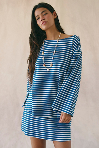 Resort Ready Set by free-est at Free People in Indigo Combo, Size: Small