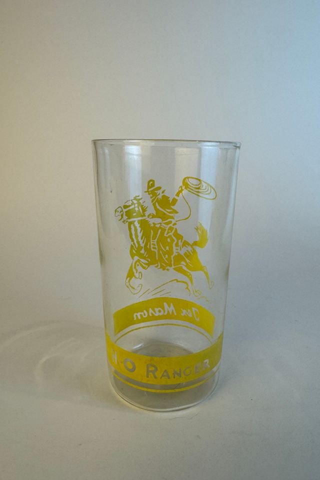 Vintage Rodeo Themed Advertising Glassware Set of (4) selected by Stagecoach Home Design LLC #3