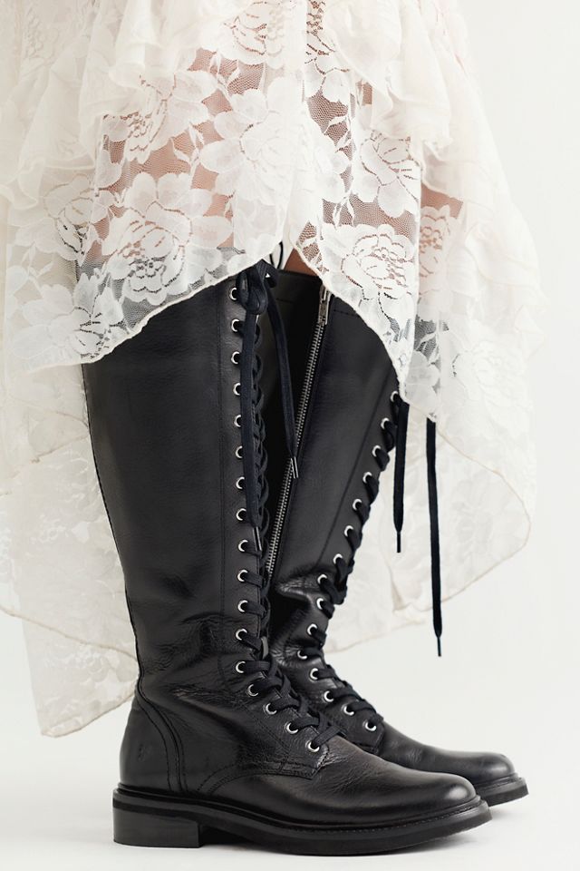 Frye Phoebe Lace-Up Tall Boots #4