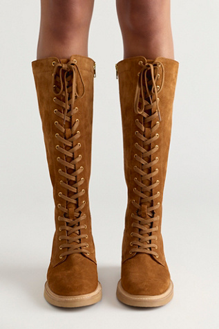 Frye Phoebe Lace-Up Tall Boots