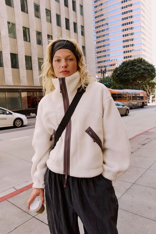 Hit The Slopes Funnel Neck Fleece Jacket #4