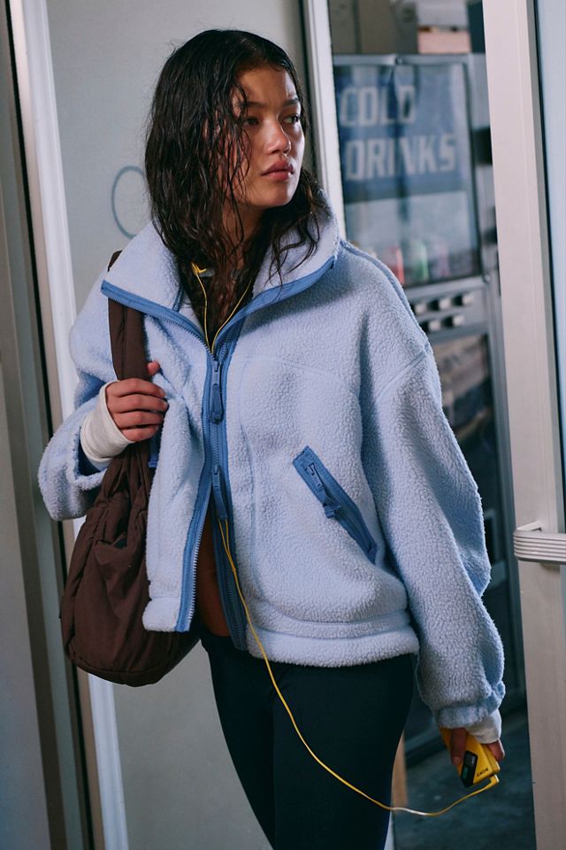 Hit The Slopes Funnel Neck Fleece Jacket #2
