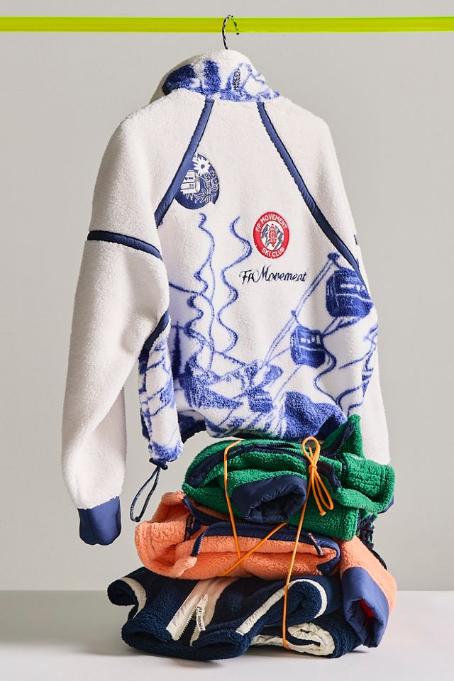 Mountain High Embroidered Half Zip Fleece #1