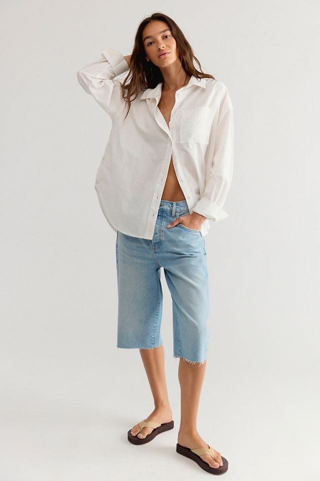 We The Free Lexi Poplin Button Down Shirt #3