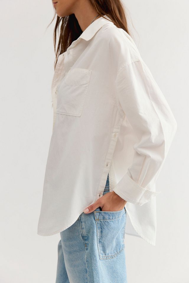 We The Free Lexi Poplin Button Down Shirt #1