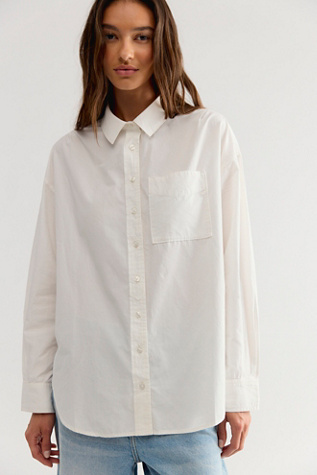 We The Free Lexi Poplin Button Down Shirt