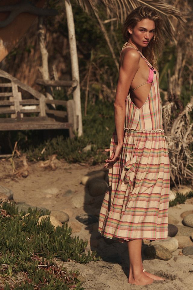 Avery Overall Midi Dress #1