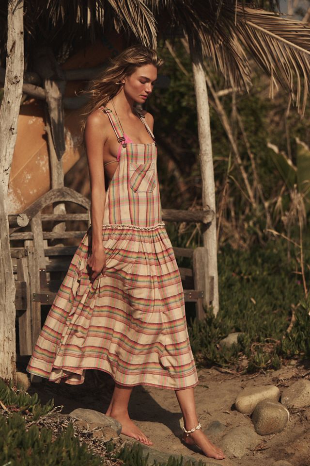 Avery Overall Midi Dress #3