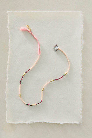 Muse Semi-Precious Short Beaded Layering Necklace