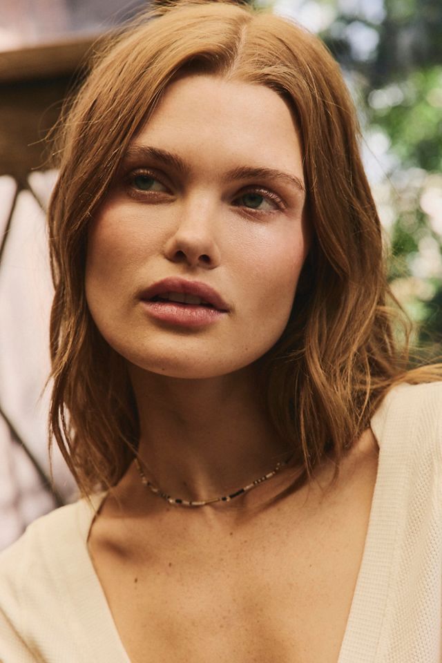 Muse Semi-Precious Short Beaded Layering Necklace #3