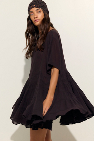 Chrissa Tunic by free-est at Free People in Bitter Bark, Size: Small