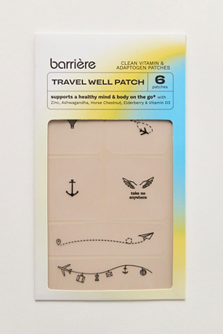 Wearable Vitamin Patches by Barriere at Free People in Black