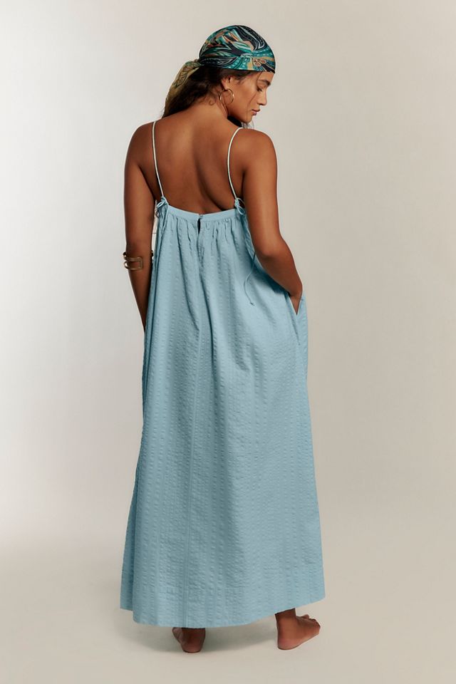 Marisol Textured Cotton Maxi Dress #2