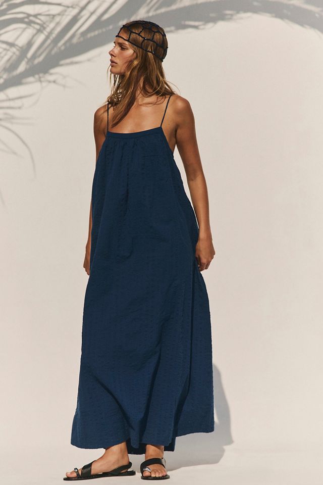 Marisol Textured Cotton Maxi Dress #3