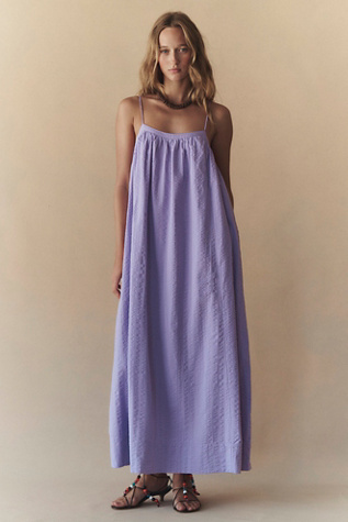 Marisol Textured Cotton Maxi Dress by Free People