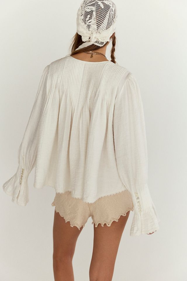 Thousand Pintucks Blouse #1