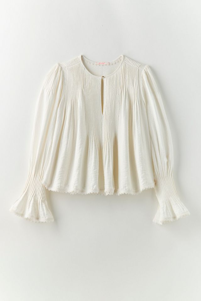 Thousand Pintucks Blouse #4