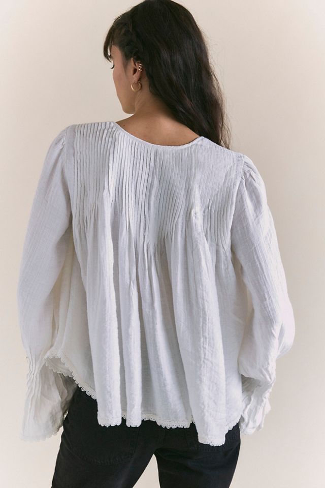 Thousand Pintucks Blouse #2