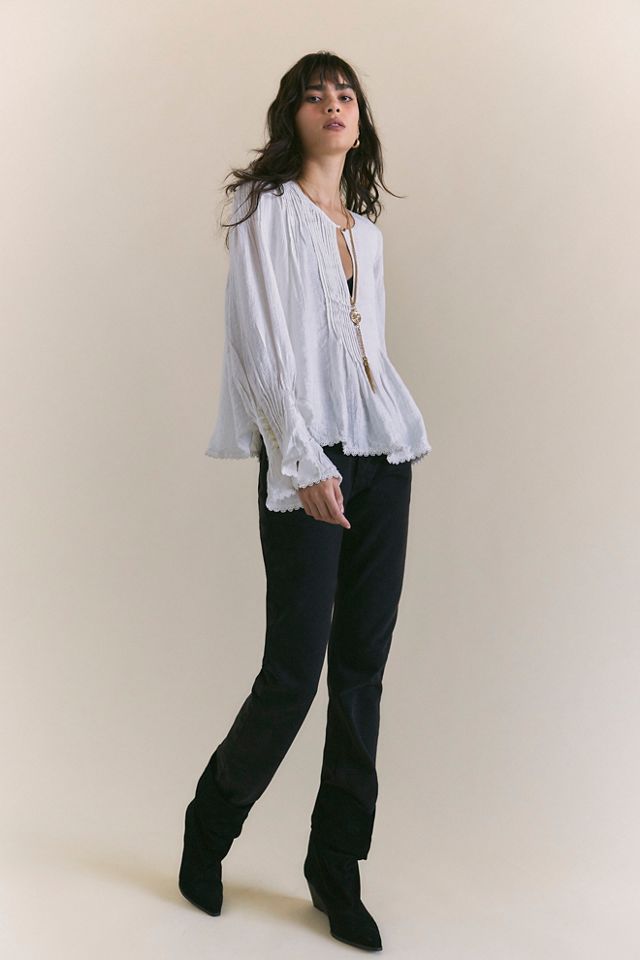 Thousand Pintucks Blouse #3