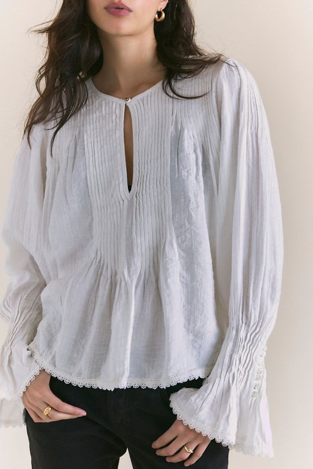 Thousand Pintucks Blouse #1
