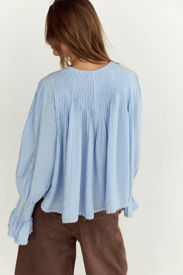 Thousand Pintucks Blouse #1