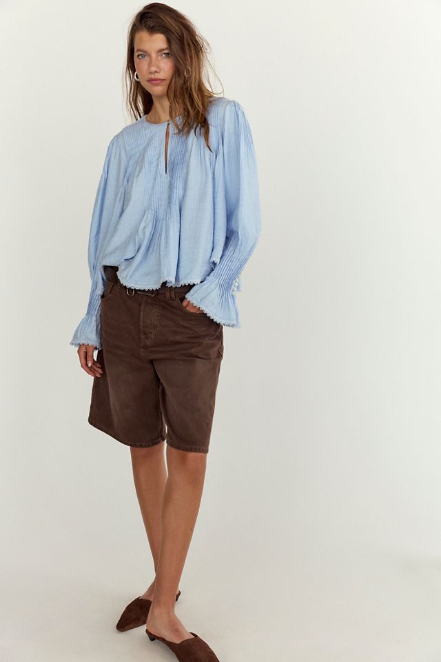 Thousand Pintucks Blouse #2