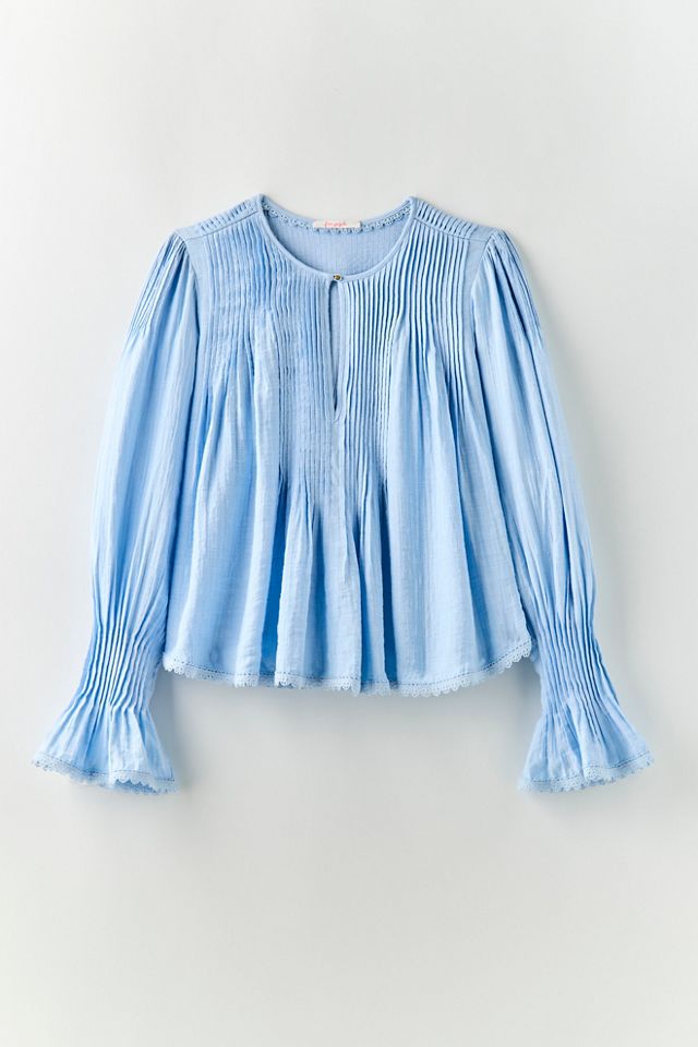 Thousand Pintucks Blouse #4