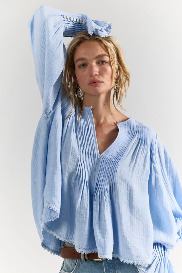 Thousand Pintucks Blouse #6