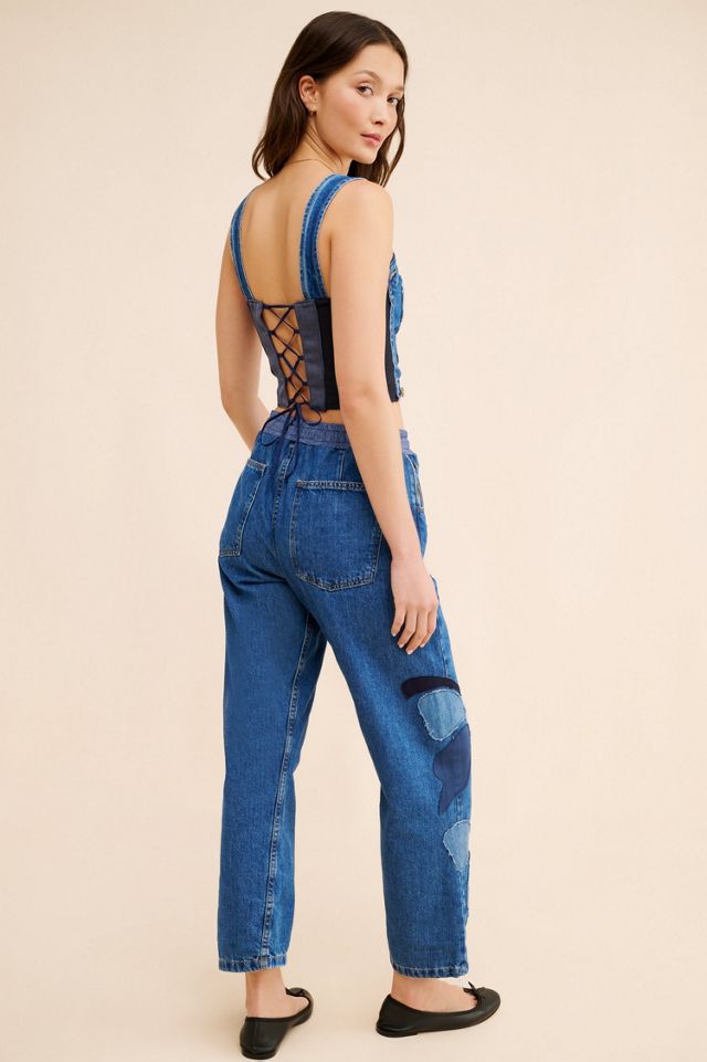 Re_Nuuly x Zero Waste Daniel Butterfly Denim Jogger #2