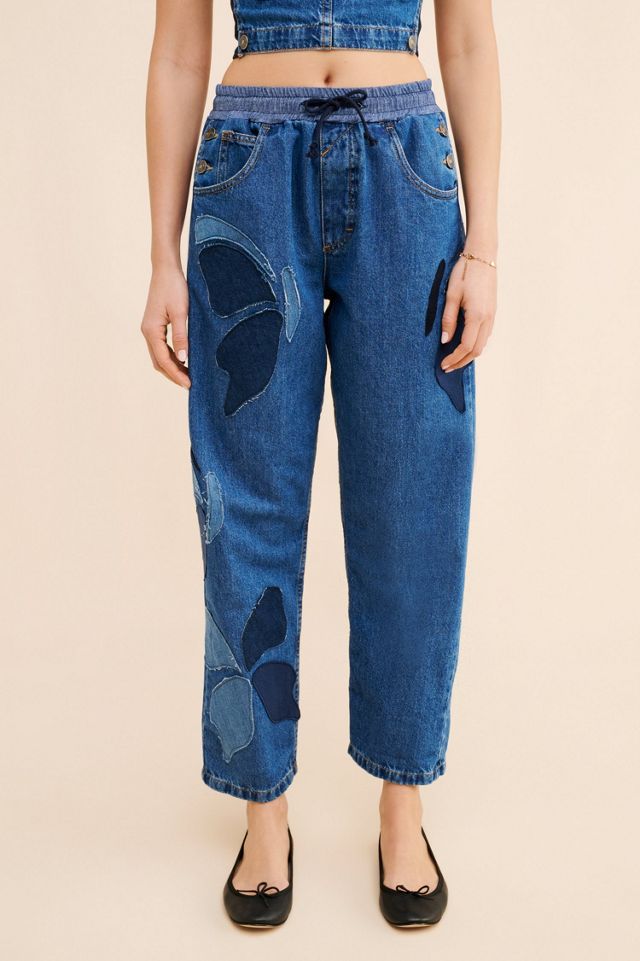 Re_Nuuly x Zero Waste Daniel Butterfly Denim Jogger #4