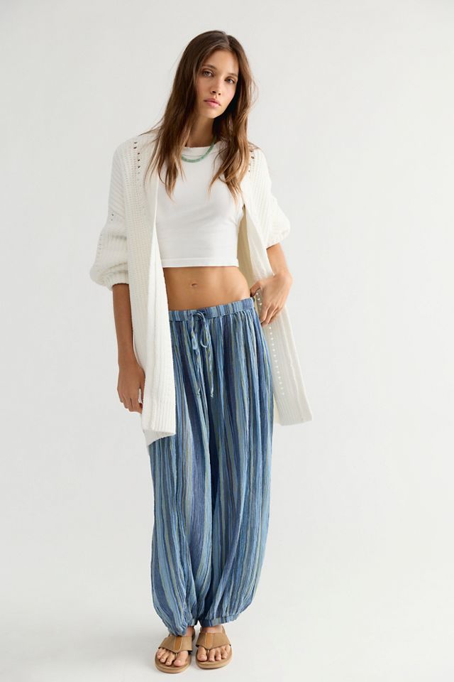 Playa Party Stripe Pants #7