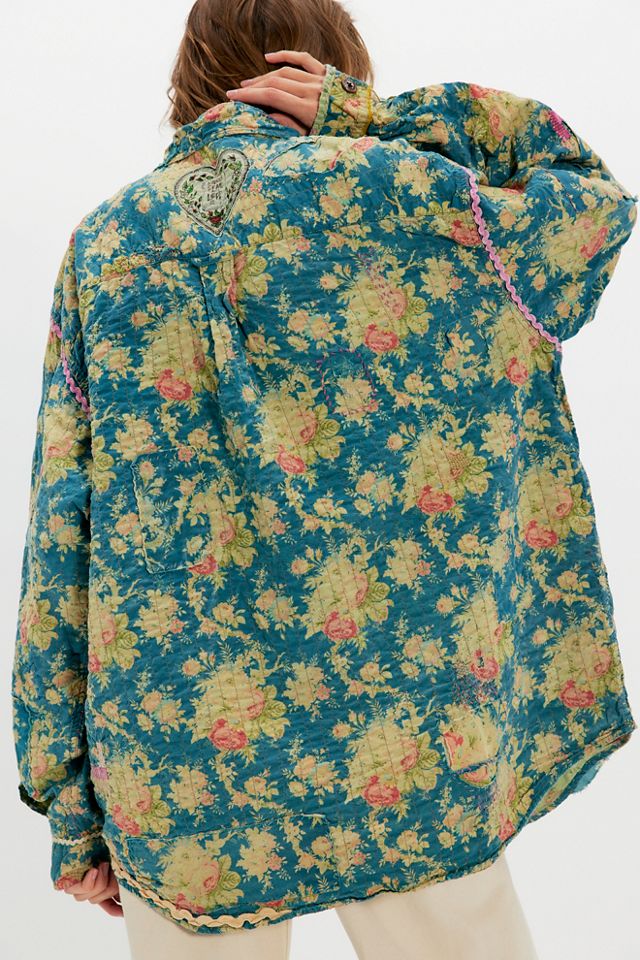 Magnolia Pearl Quilted Landes Oversized Button Down #1