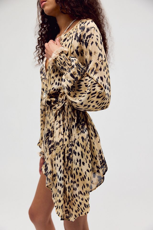 Spell Snow Leopard Blouse #2