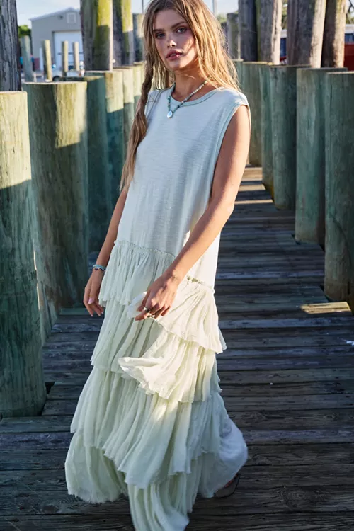 Coastal Winds Maxi Dress