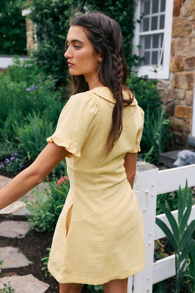 Corrine Button Down Mini Dress #1