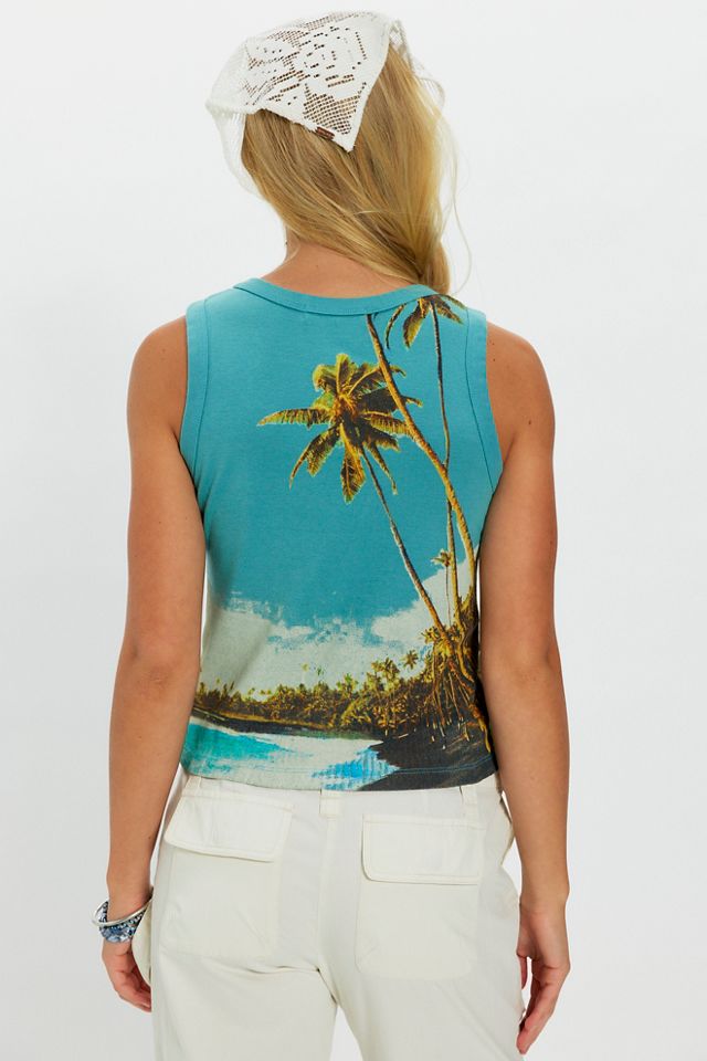 Daydreamer Beach Photo Shrunken Tank #1