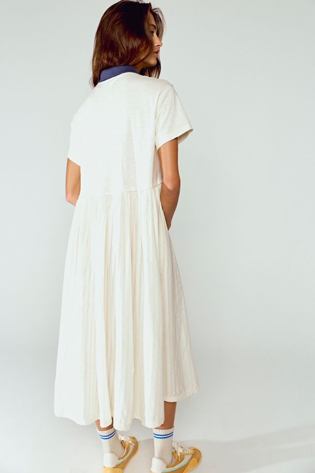 Rainbow Rays Midi Dress #3