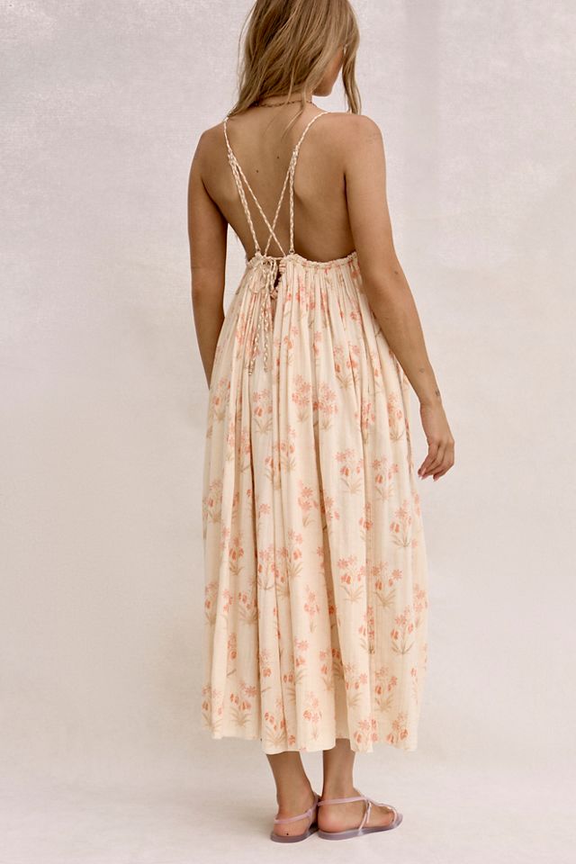 Raffia Blooms Printed Jumpsuit #3